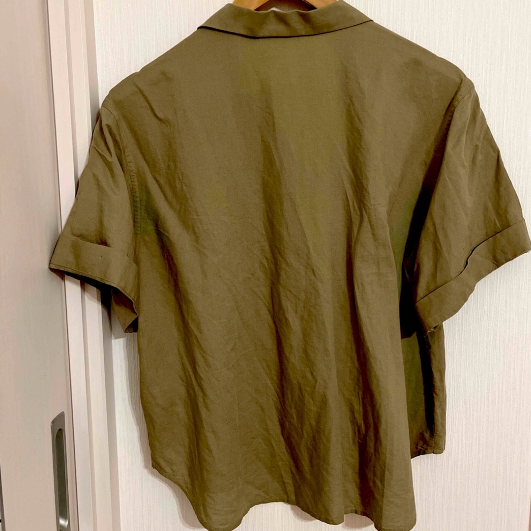 UNIQLO(ユニクロ)のUNIQLO 半袖ブラウス レディースのトップス(シャツ/ブラウス(半袖/袖なし))の商品写真