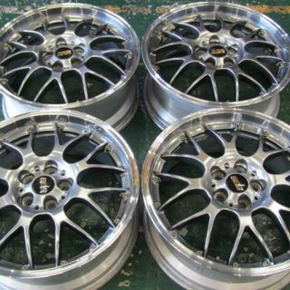 BBS ホイール　RS-GT 18インチ　PCD114.3 ダイヤモンドカット