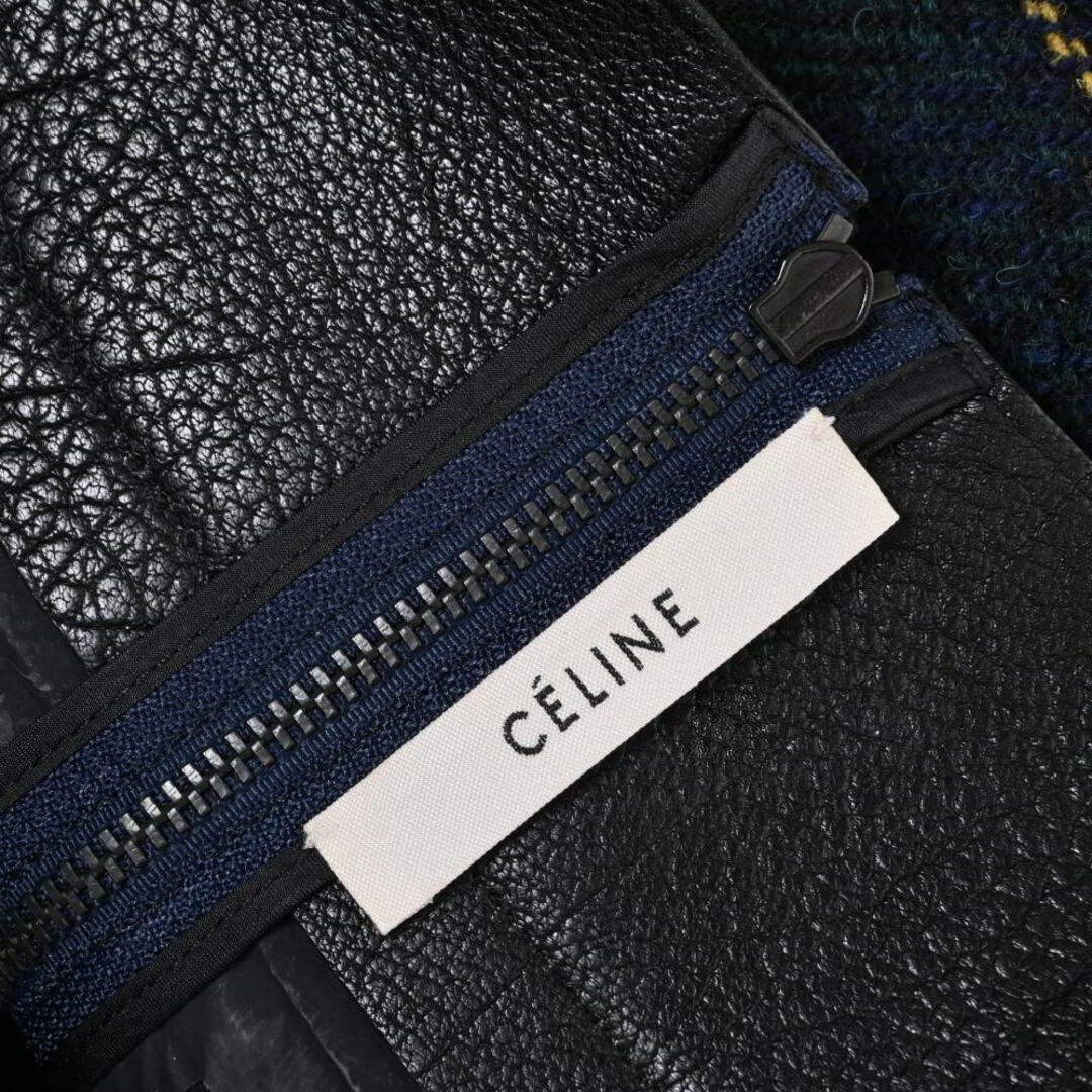 celine(セリーヌ)のCELINE レザー　スカート レディースのスカート(ひざ丈スカート)の商品写真