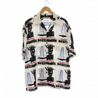 WACKO MARIA◇JEAN MICHEL BASQUIAT/S/S HAWAIIAN SHIRT開襟半袖シャツ