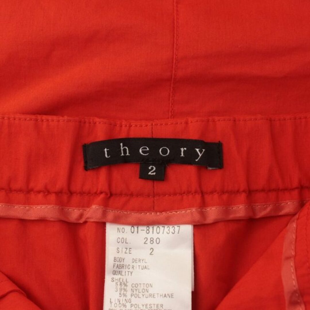 theory(セオリー)のセオリー theory タイトスカート ミニ M 赤 レッド■GY21 レディースのスカート(ミニスカート)の商品写真