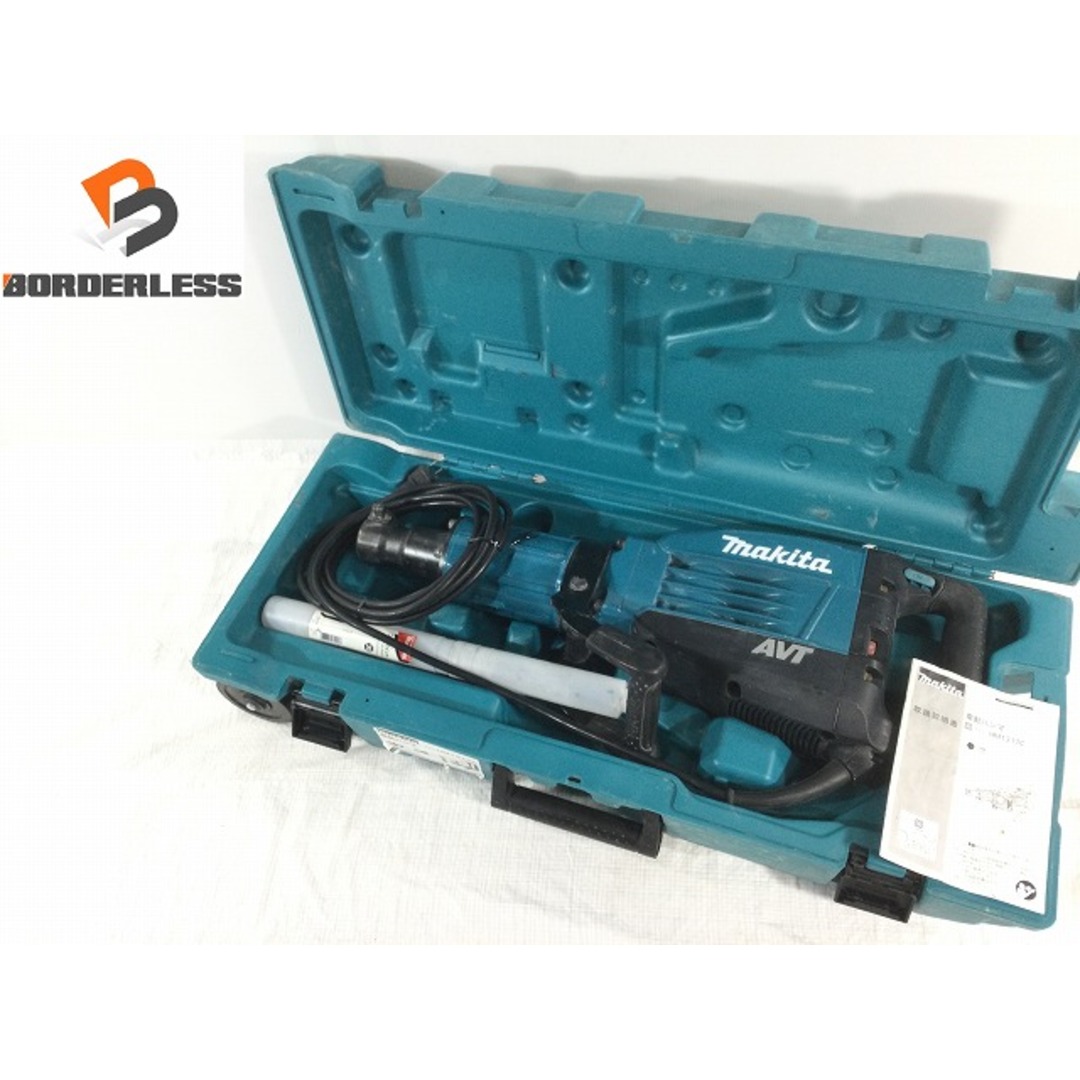 ☆比較的綺麗です☆ makita マキタ 電動ハンマ HM1317C 六角シャンク ハツリ チッパー コンクリートブレーカー 78488