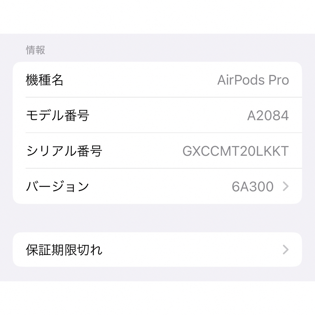 AirPodsPro Apple 純正