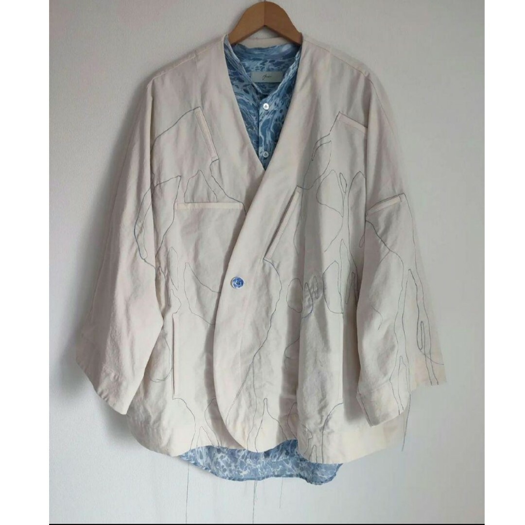 COMOLI(コモリ)のamachi. 22ss Suimyaku Jacket size5 メンズのジャケット/アウター(ノーカラージャケット)の商品写真