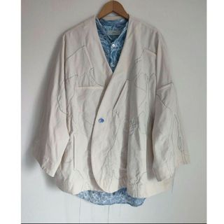 コモリ(COMOLI)のamachi. 22ss Suimyaku Jacket size5(ノーカラージャケット)