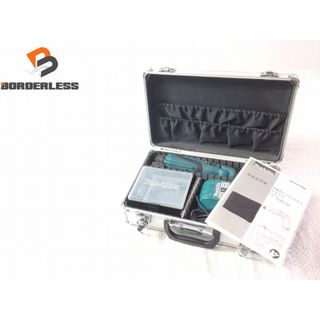 マキタ(Makita)の☆中古品☆ makita マキタ 7.2V 充電式ペンインパクトドライバ TD021D 青/ブルー バッテリ2個(7.2V 1.0Ah) 充電器 ケース付き 78725(工具)