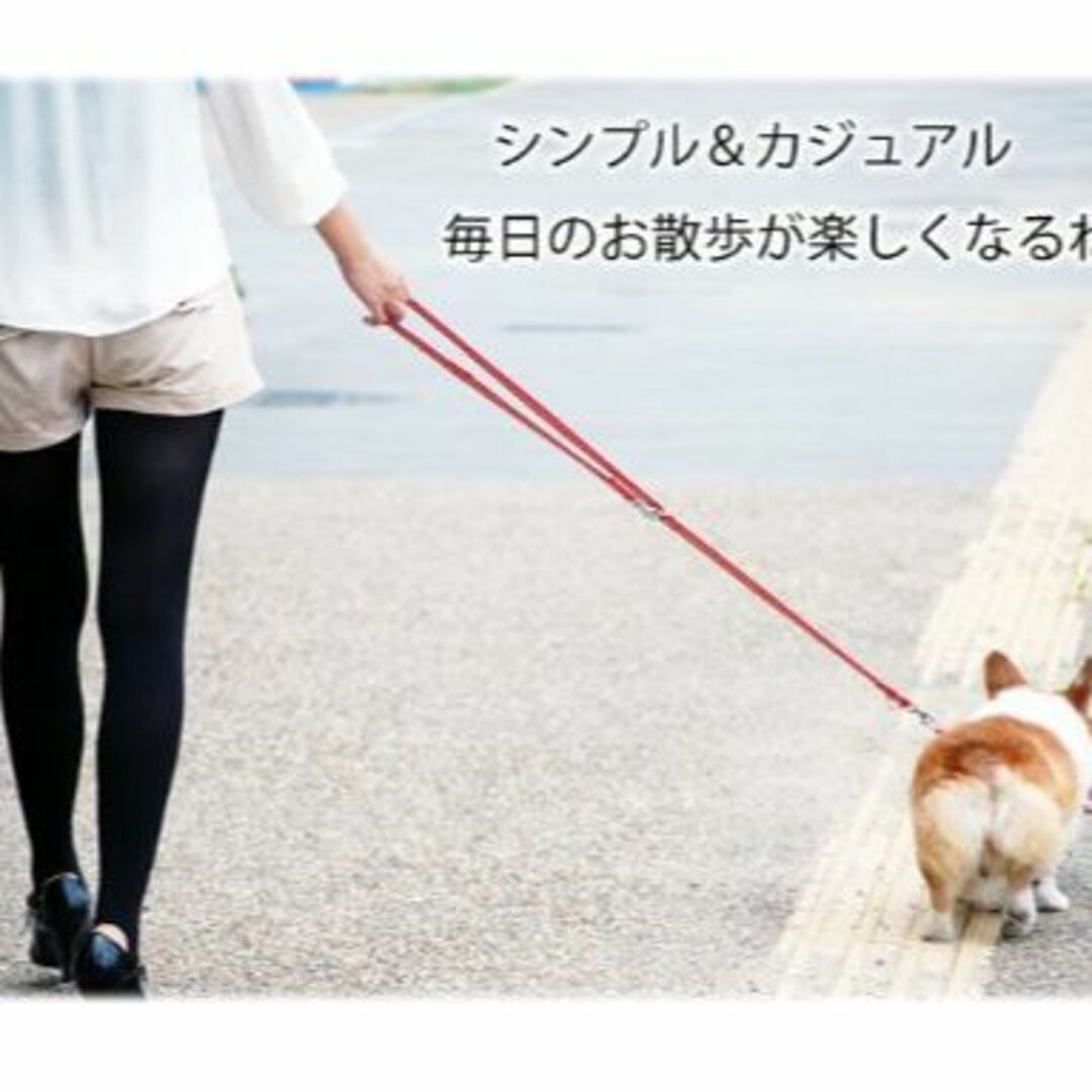 【新着商品】[ASHU] ＳＴＥＰ ハーフチョーク Ｍ レッド 小型犬～中型犬