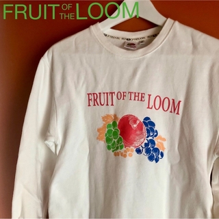 フルーツオブザルーム(FRUIT OF THE LOOM)のFRUIT OF THE LOOM ロゴ オーバーサイズ スウェットワンピース(Tシャツ/カットソー)