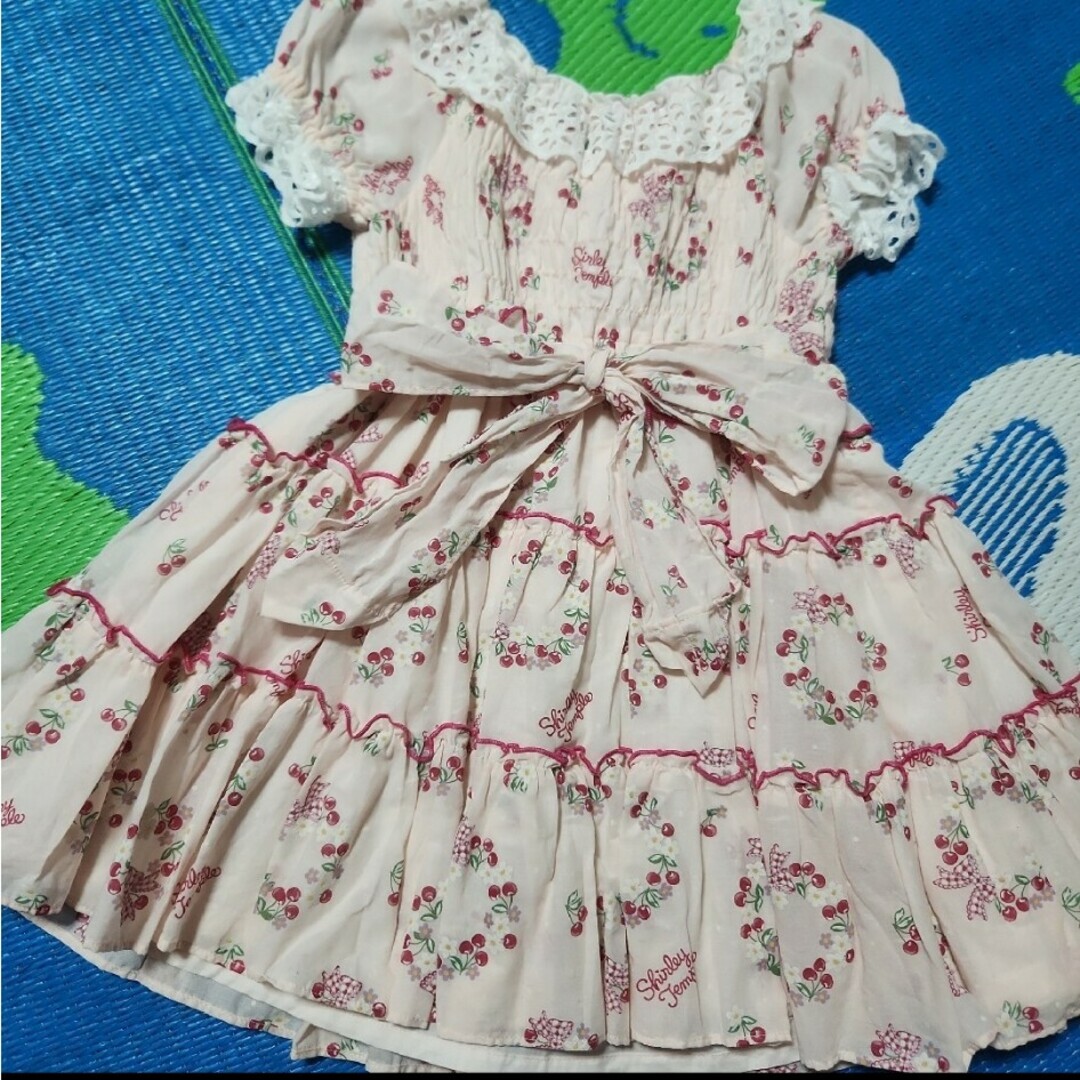 Shirley Temple(シャーリーテンプル)のシャーリーテンプル100 キッズ/ベビー/マタニティのキッズ服女の子用(90cm~)(ワンピース)の商品写真