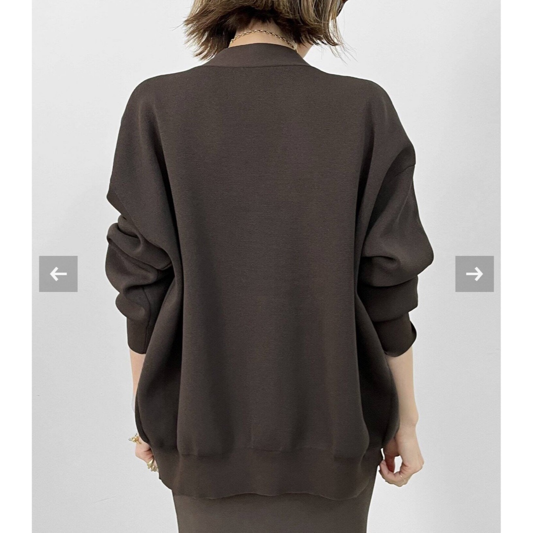 L'Appartement Knit Vneck Cardigan ブラウン L'Appartement Knit Vneck Cardigan ブラウン