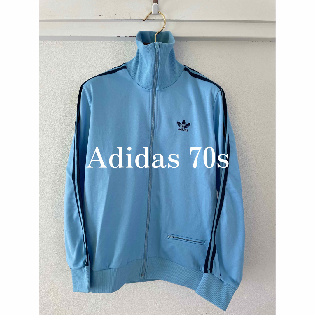 激レア 70s ビンテージ adidas ジャージ ジャケット R-4163