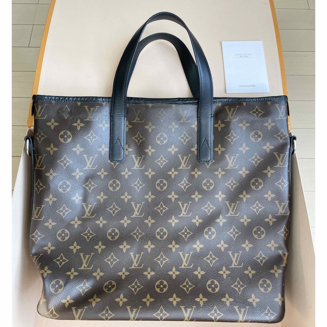 Louis Vuitton Devious モノグラム・マカサー トート