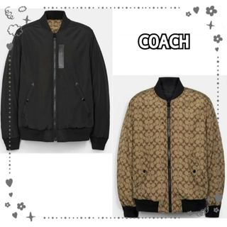 コーチ(COACH)の☆値下げ済　COACH　コーチ　リバーシブル  MA-1 ジャケット☆(その他)