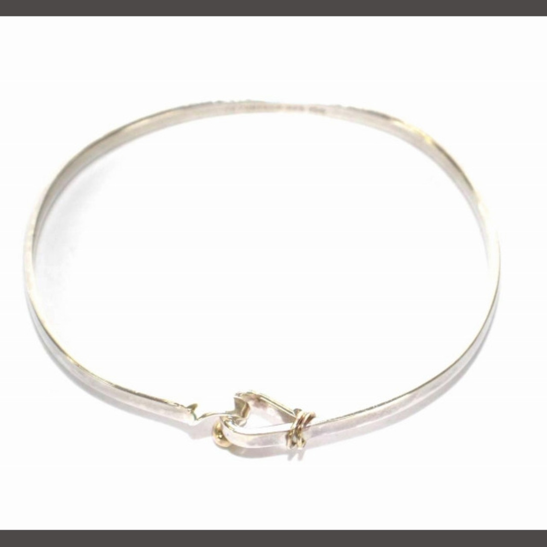 Tiffany & Co. - ティファニー フック&アイ K18 SV925コンビ バングル