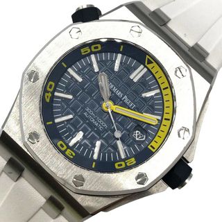 オーデマピゲ(AUDEMARS PIGUET)の　オーデマ・ピゲ AUDEMARS PIGUET ロイヤルオーク　オフショア　ダイバー 17510ST.OO.A27CA.01 ブルー/イエロー SS メンズ 腕時計(その他)