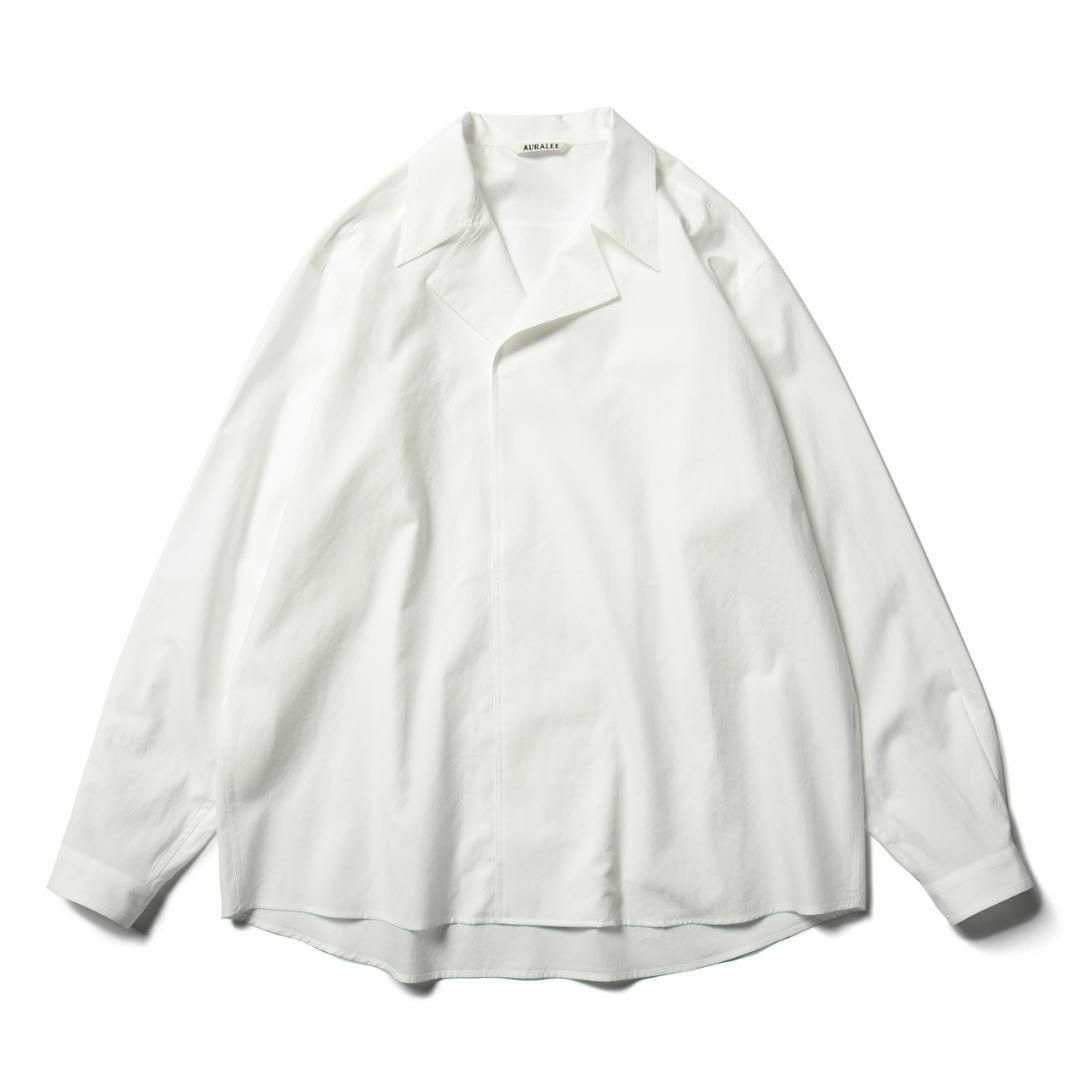 【常田大希着】AURALEE WASHED FINX TWILL SHIRT 4