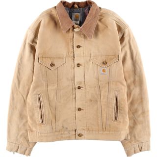 カーハート(carhartt)の古着 90年代 カーハート Carhartt ダック地ワークジャケット USA製 メンズXXL ヴィンテージ /eaa372620(その他)