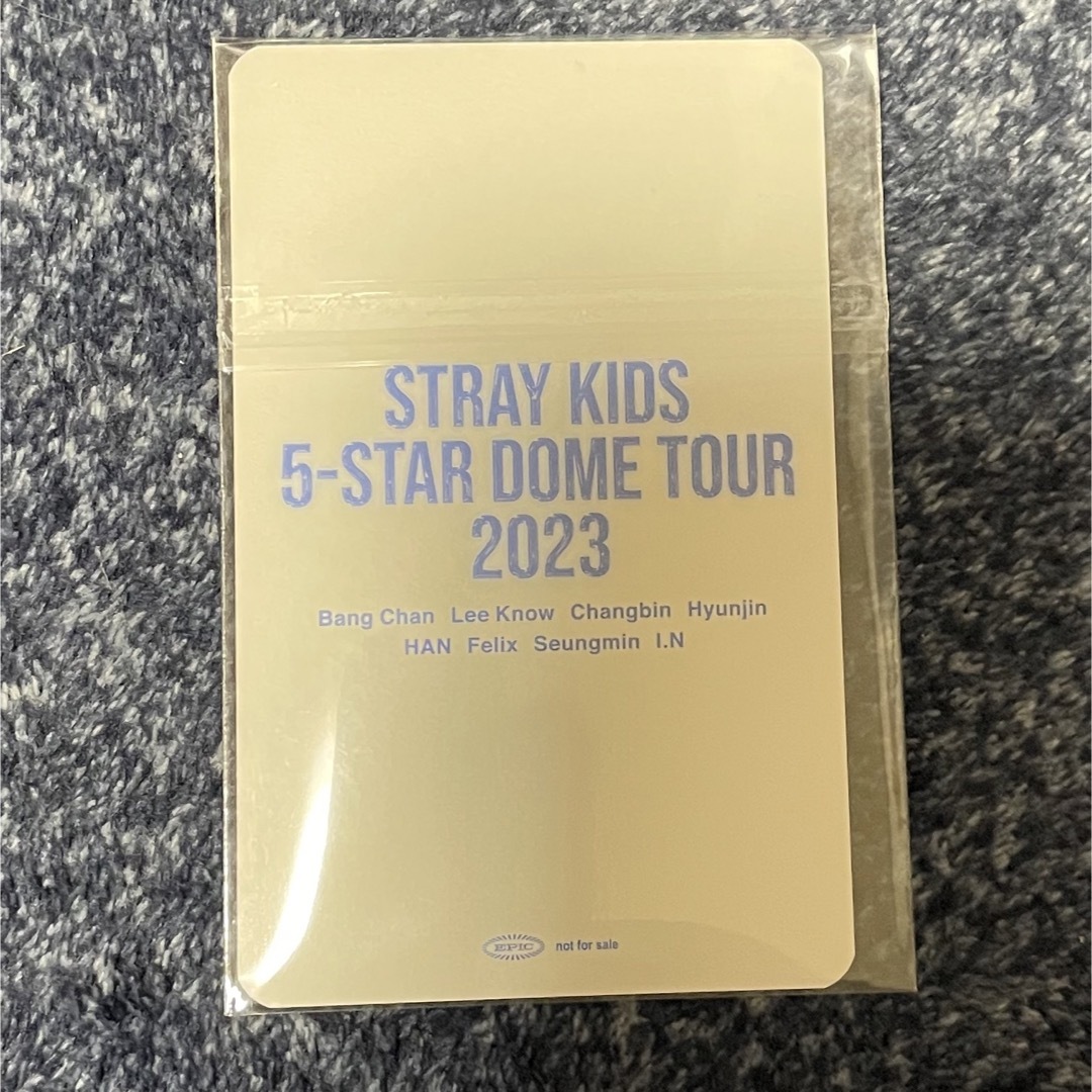 Stray Kids(ストレイキッズ)のstraykids スキズ ヒョンジン 福岡限定トレカ エンタメ/ホビーのCD(K-POP/アジア)の商品写真