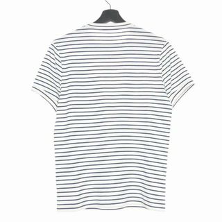 プラダ PRADA Tシャツ カットソー Vネック 半袖 ショートスリーブ トライアングル トップス メンズ XS ネイビー