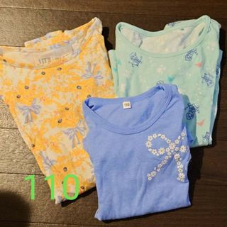 ユニクロ(UNIQLO)の110cm Tシャツ ユニクロ 西松屋 3枚セット(Tシャツ/カットソー)