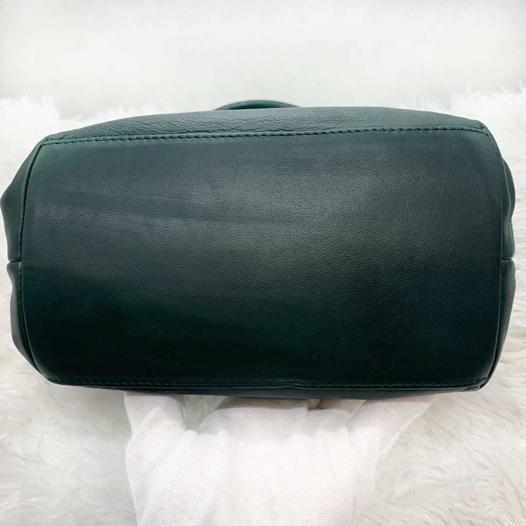 LOEWE - 美品✨LOEWE ロエベ ハンドバッグ アナグラム ナッパレザー A5