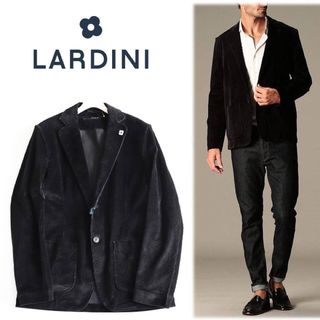 定価15,8万 LARDINI ラルディーニ ストライプスーツ GREY 46