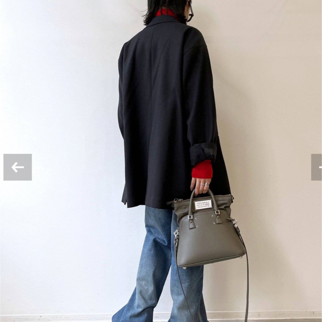 L'Appartement DEUXIEME CLASSE(アパルトモンドゥーズィエムクラス)のCol Pierrot /コル ピエロ　Oversize W Jacket レディースのジャケット/アウター(テーラードジャケット)の商品写真
