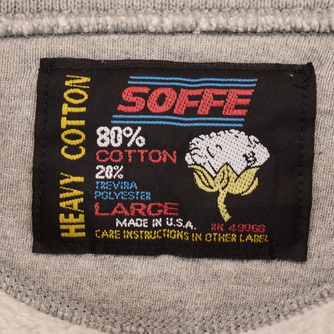 USA製　ブルドッグ　SOFFE SWEATER 両面プリント　ビンテージ