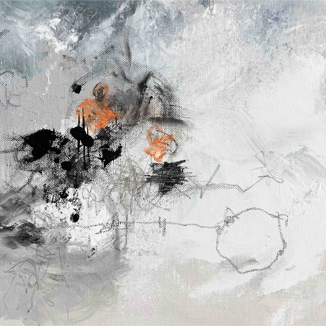 現代アート 45.5×38㎝ 大きめ モダン アートパネル インテリア 抽象画