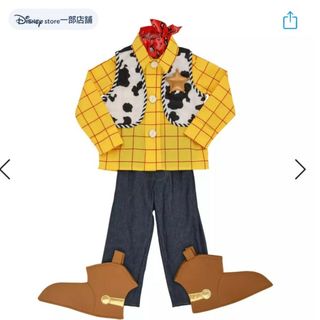 ディズニー(Disney)の★DISNEY STORE 新品未使用 WOODY コスチューム 子供用(その他)