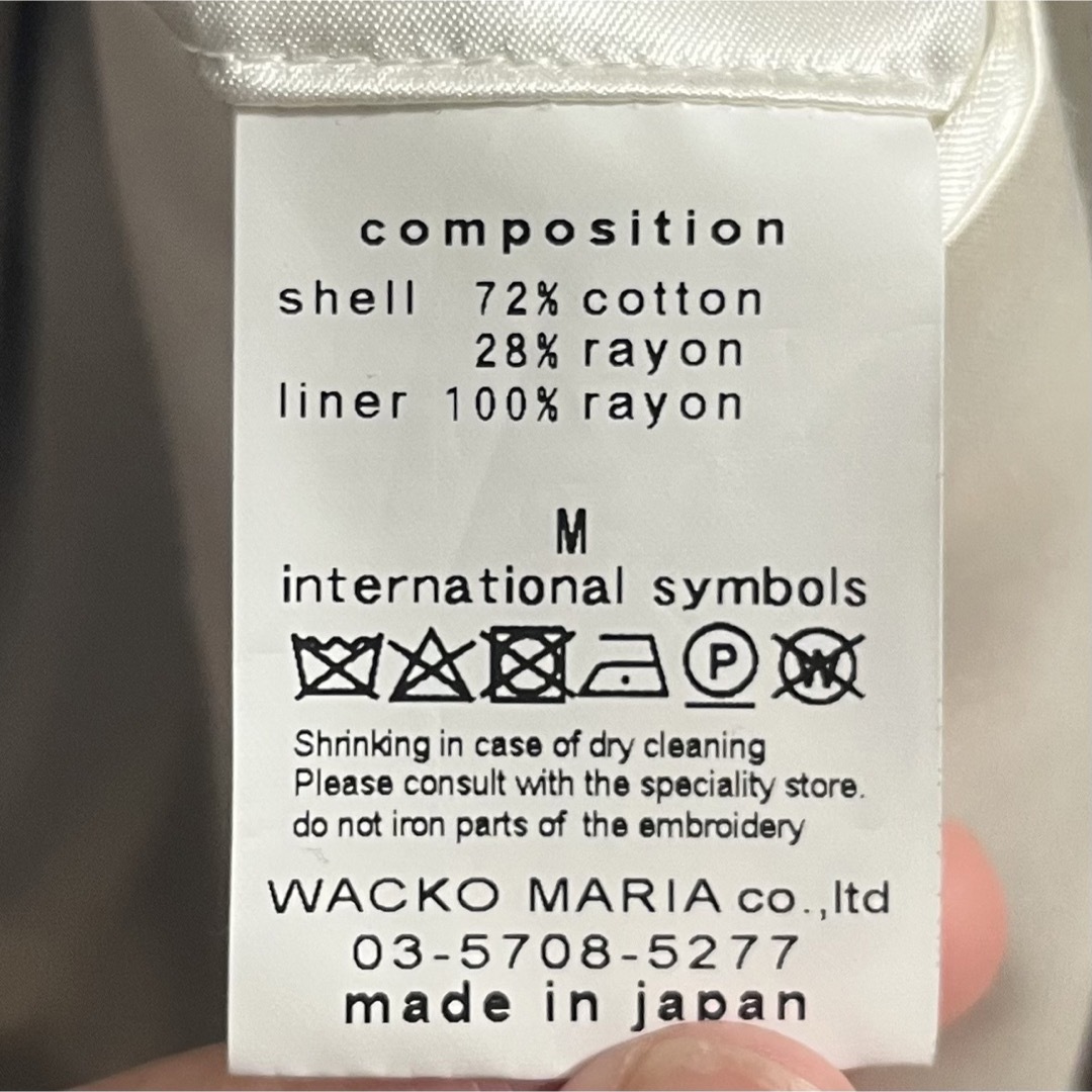 WACKOMARIA ワコマリア ベトジャン ブラック 2019AW - ブルゾン
