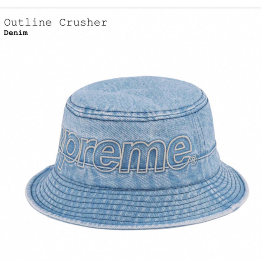 Supreme(シュプリーム)のSupreme Outline Crusher 帽子 バケットハット キャップ メンズの帽子(ハット)の商品写真