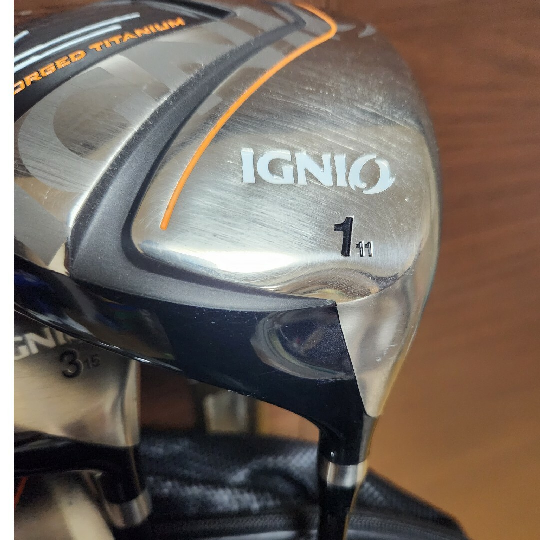 美品】IGNIO メンズ ゴルフセット 10本セット 右利き 初心者セット-