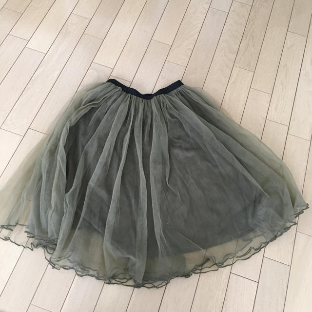 archives(アルシーヴ)のチュールスカート レディースのスカート(ひざ丈スカート)の商品写真
