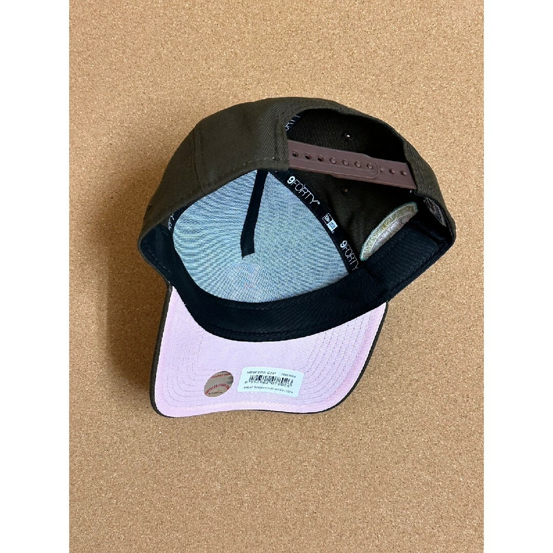 ニューエラ ブルックリンドジャース 9forty A-FRAME ブラウンカラー