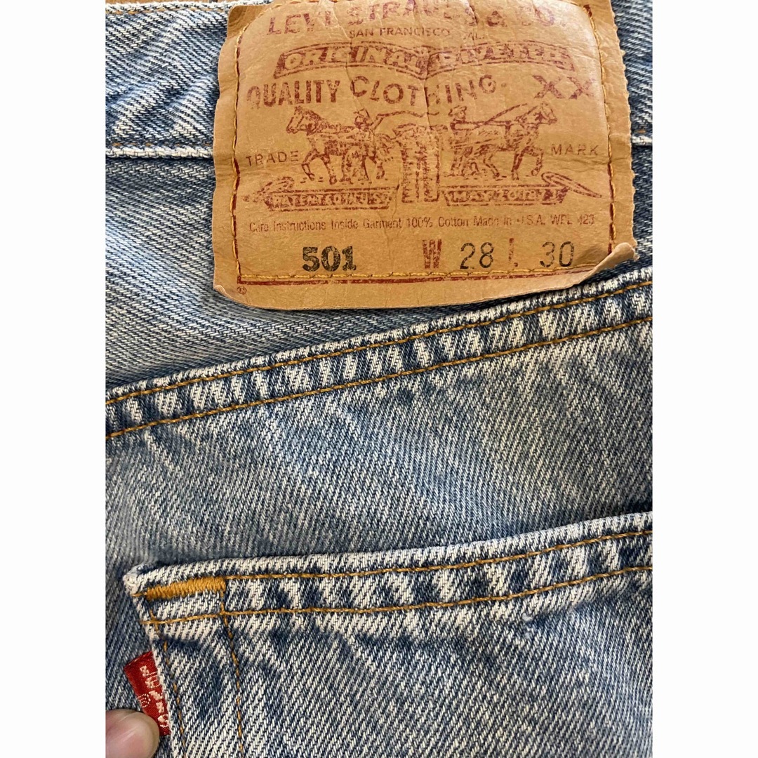 Levi's(リーバイス)のLevi’s（リーバイス）501XX アメリカ製【W28】 メンズのパンツ(デニム/ジーンズ)の商品写真