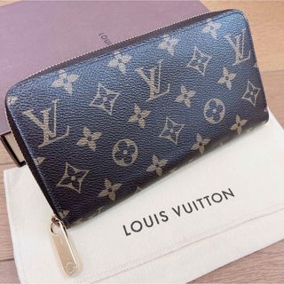 ルイヴィトン(LOUIS VUITTON)の【使用1回】ルイヴィトン モノグラム ジッピーウォレット 長財布 正規品　極美品(財布)