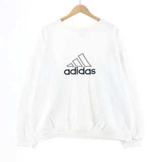 アディダス(adidas)の古着 90年代 アディダス adidas ロゴスウェット トレーナー メンズXL ヴィンテージ /eaa372097(スウェット)