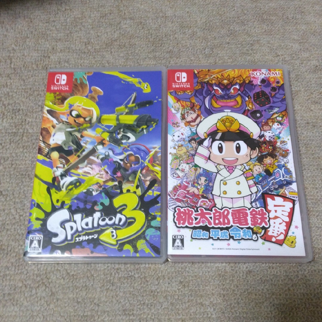 スプラトゥーン3＆桃太郎電鉄家庭用ゲームソフト