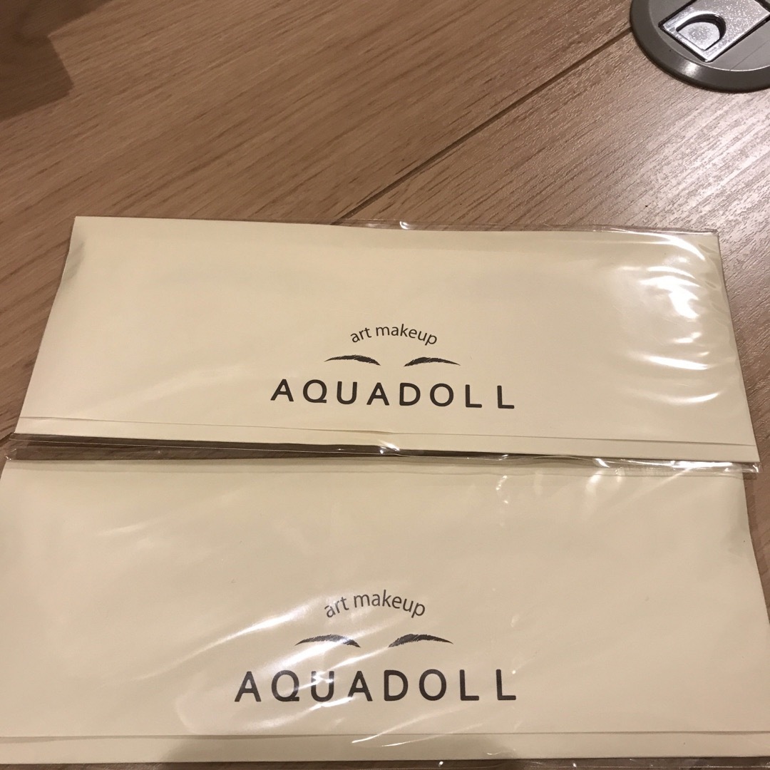 AQUADOLL(アクアドール)の眉毛シート2個組 コスメ/美容のメイク道具/ケアグッズ(眉・鼻毛・甘皮はさみ)の商品写真