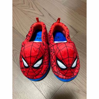 エイチアンドエム(H&M)のスパイダーマンスリッパ　15〜16センチ(スリッパ)