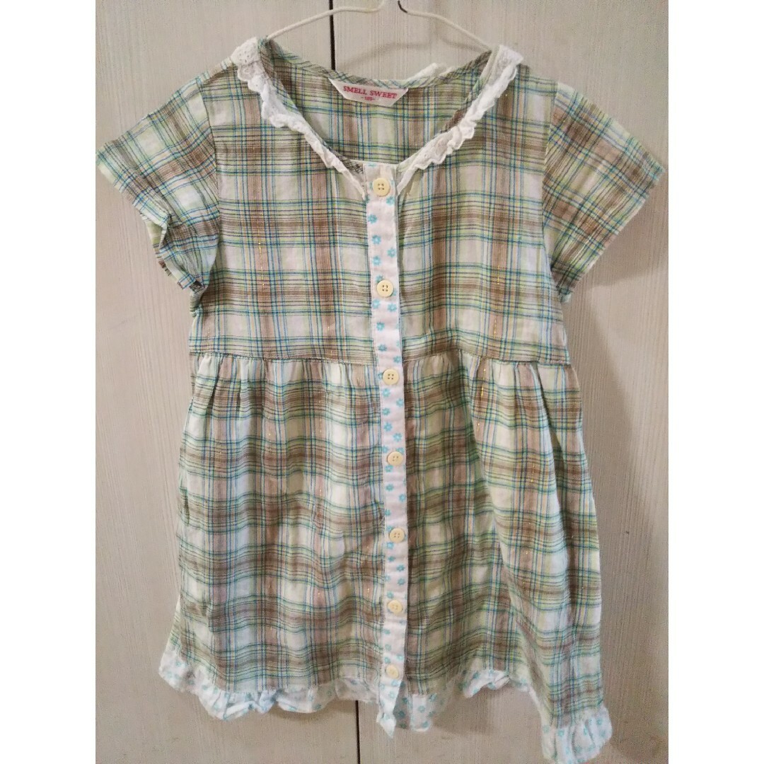 キッズワンピース キッズ/ベビー/マタニティのキッズ服女の子用(90cm~)(ワンピース)の商品写真