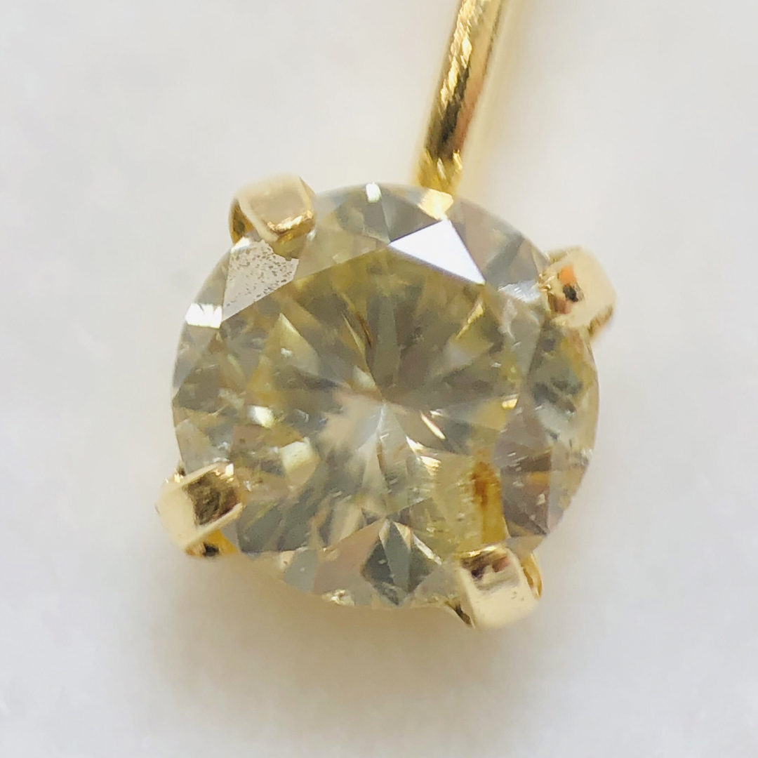 K18YG ペンダントトップ ダイヤモンド 0.15ct