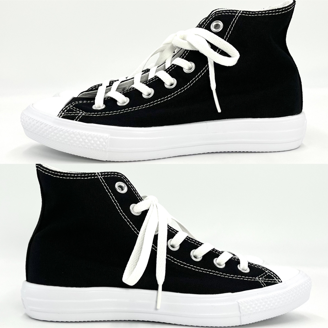 ALL STAR（CONVERSE）(オールスター)のコンバース オールスター ライト ハイカットスニーカー 24㎝ ブラック タグ付 レディースの靴/シューズ(スニーカー)の商品写真