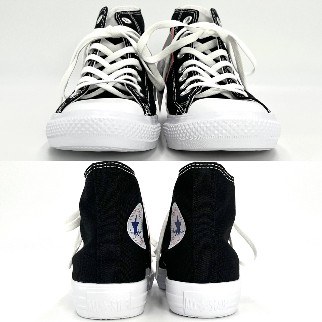 ALL STAR（CONVERSE）(オールスター)のコンバース オールスター ライト ハイカットスニーカー 24㎝ ブラック タグ付 レディースの靴/シューズ(スニーカー)の商品写真