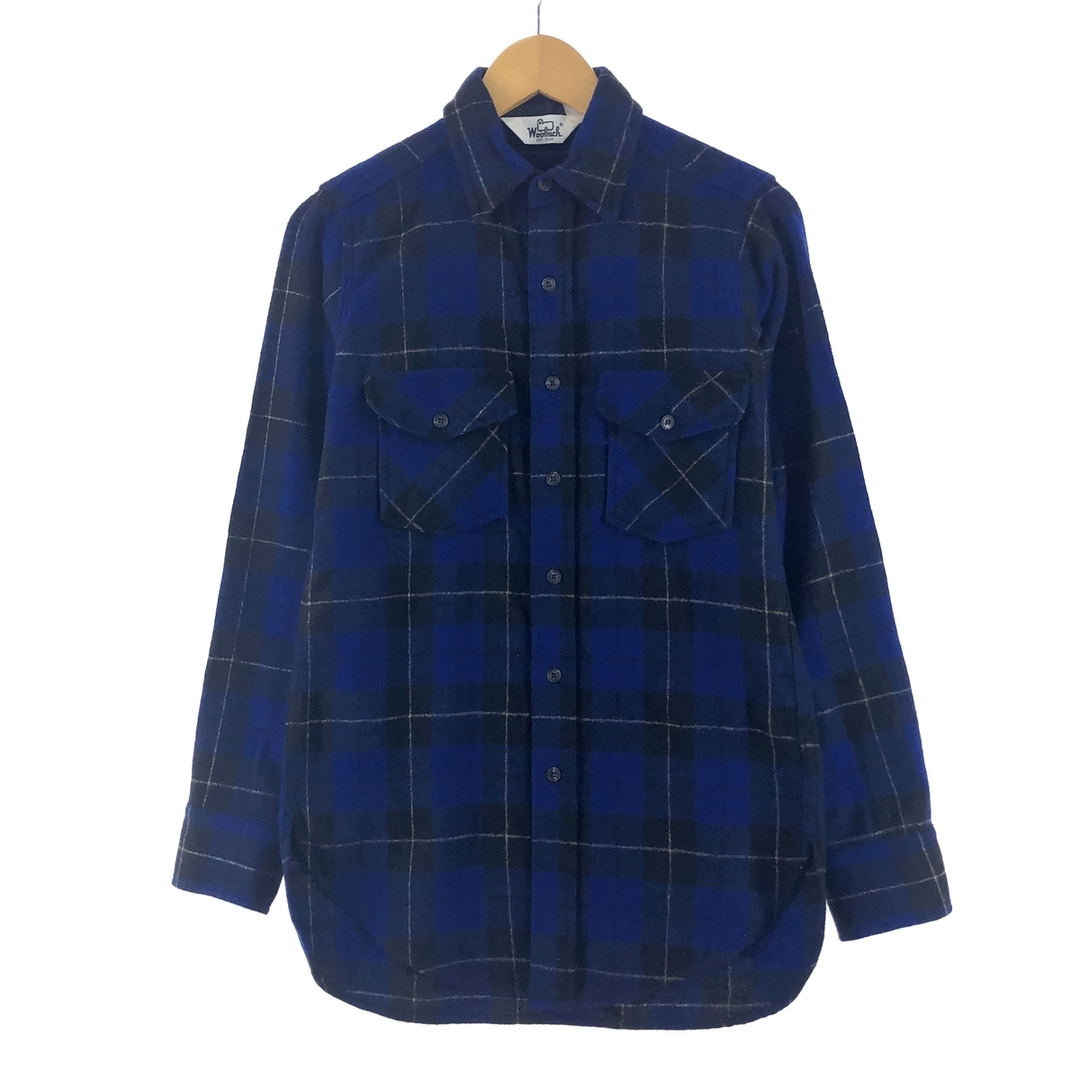 WOOLRICH(ウールリッチ)の古着 70年代 チェック柄 ウールリッチ WOOLRICH ウールシャツ メンズS ヴィンテージ /eaa370668 メンズのトップス(シャツ)の商品写真