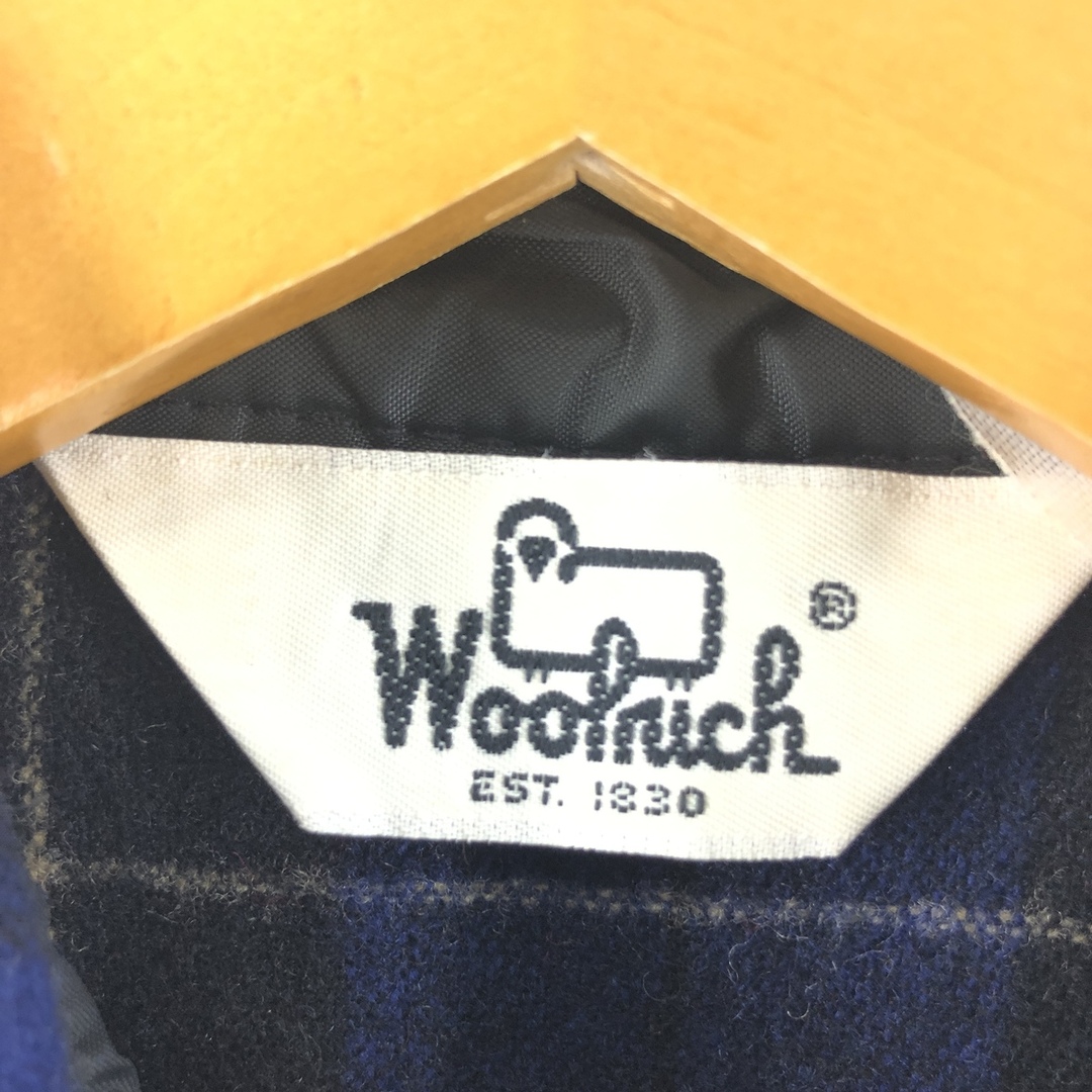 WOOLRICH(ウールリッチ)の古着 70年代 チェック柄 ウールリッチ WOOLRICH ウールシャツ メンズS ヴィンテージ /eaa370668 メンズのトップス(シャツ)の商品写真