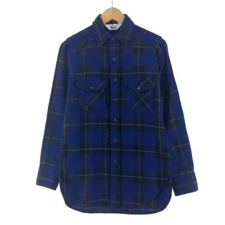 ウールリッチ(WOOLRICH)の古着 70年代 チェック柄 ウールリッチ WOOLRICH ウールシャツ メンズS ヴィンテージ /eaa370668(シャツ)