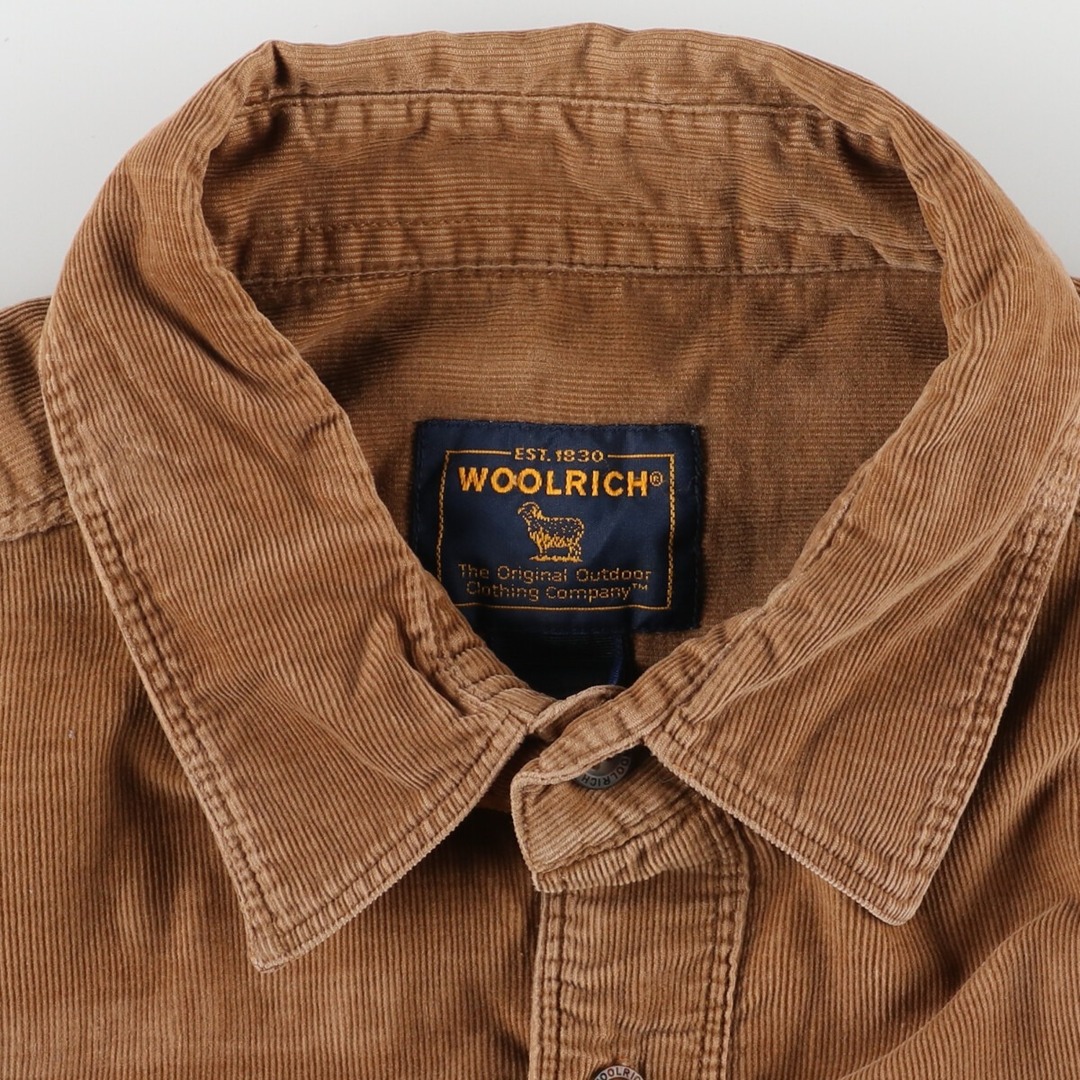 WOOLRICH(ウールリッチ)の古着 ウールリッチ WOOLRICH 長袖 コーデュロイシャツ メンズXL /eaa370726 メンズのトップス(シャツ)の商品写真