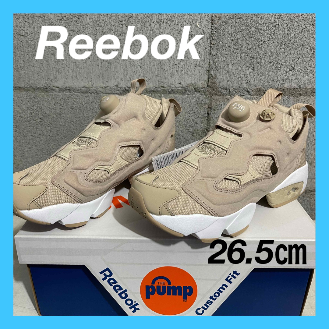 ✨新品✨Reebok リーボック　インスタ　ポンプヒューリー　ベージュ